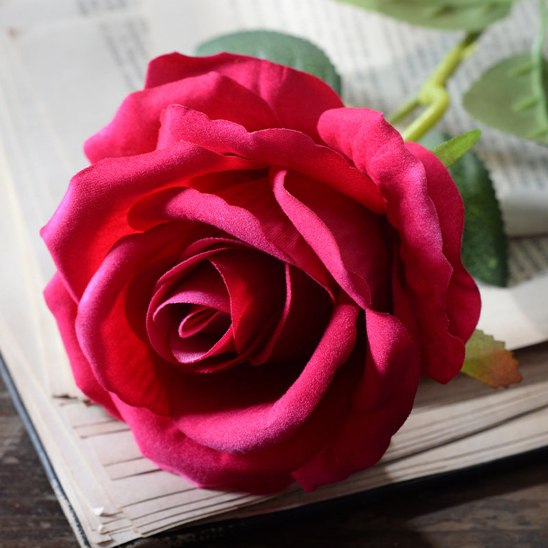 Simulation of flannel roses