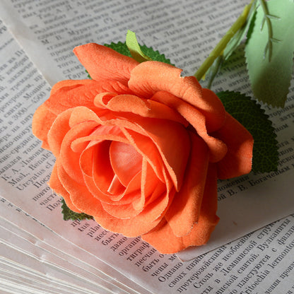 Simulation of flannel roses