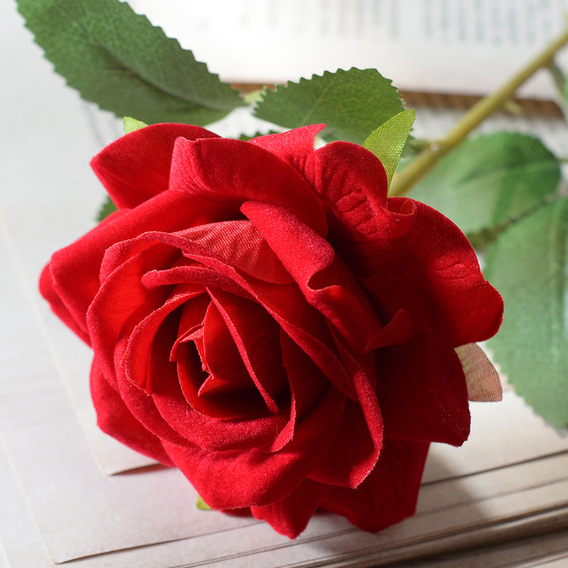 Simulation of flannel roses
