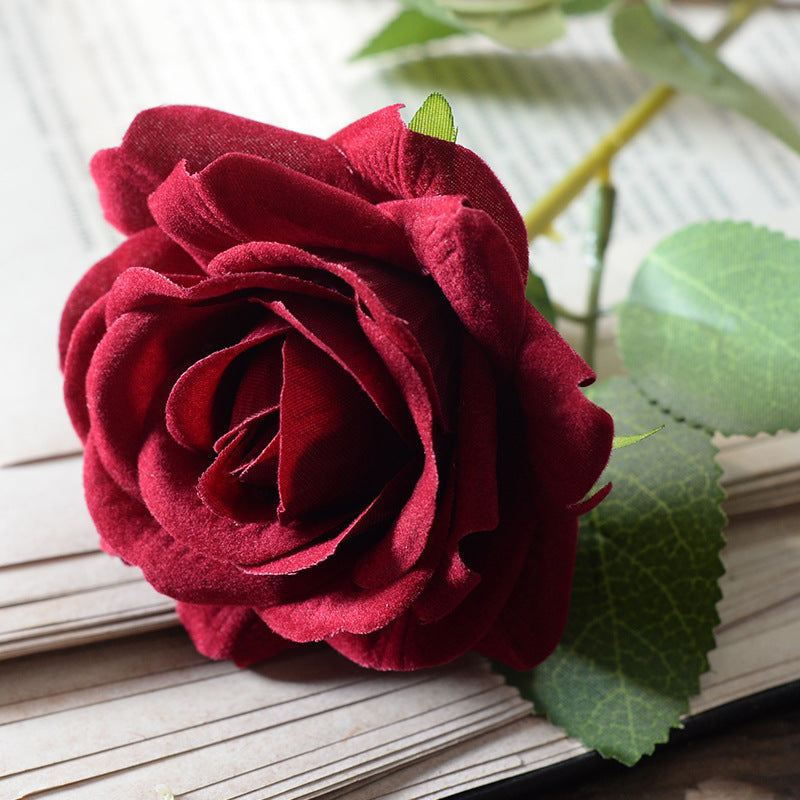 Simulation of flannel roses