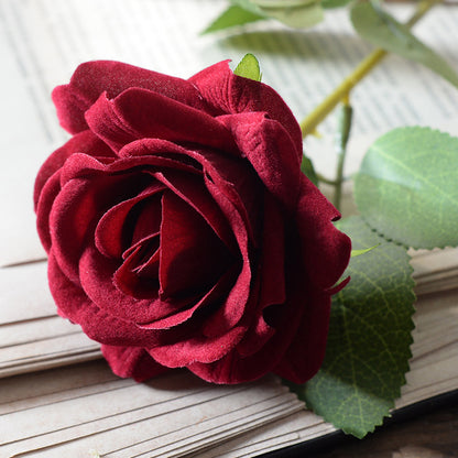Simulation of flannel roses