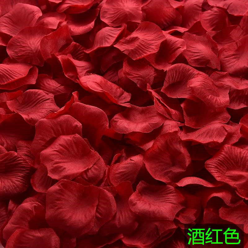 Simulation of rose petals