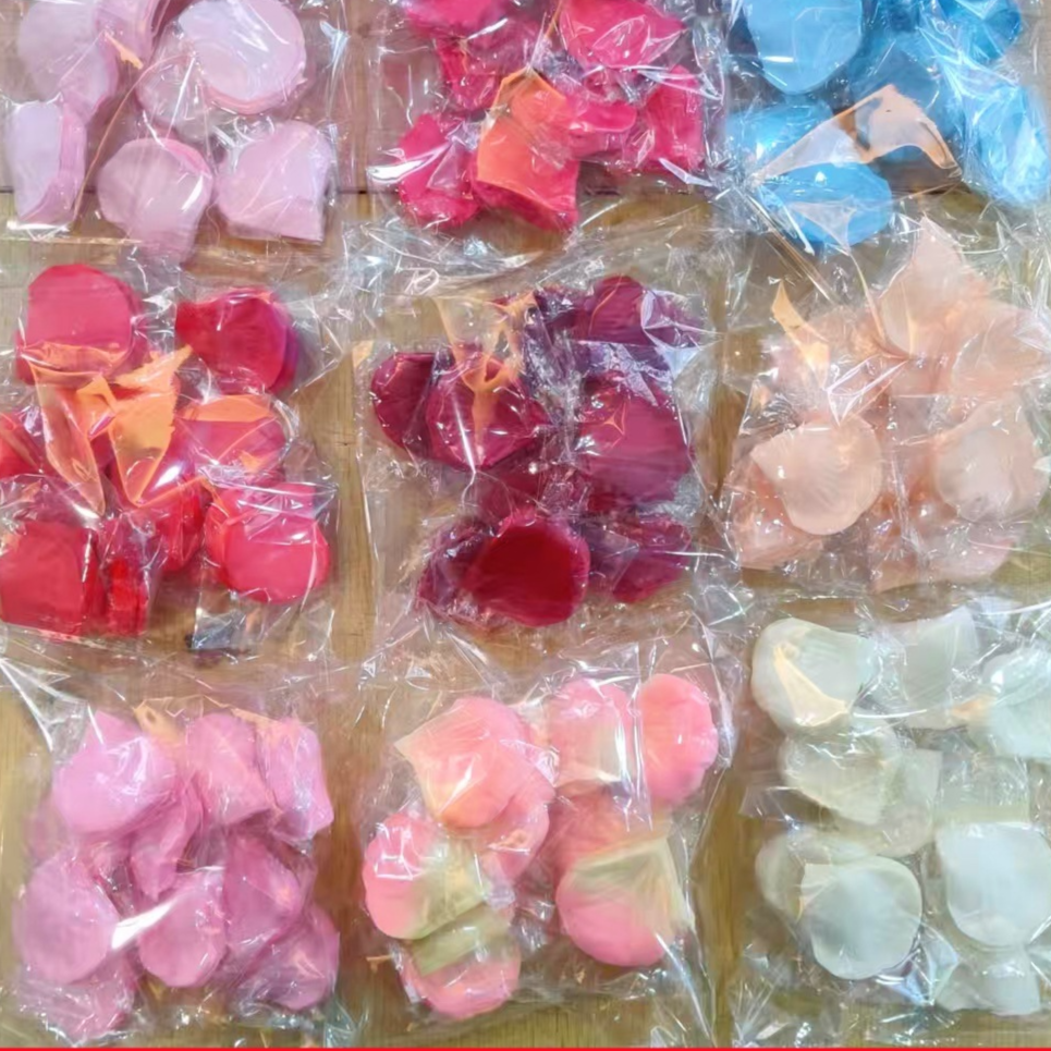 Simulation of rose petals
