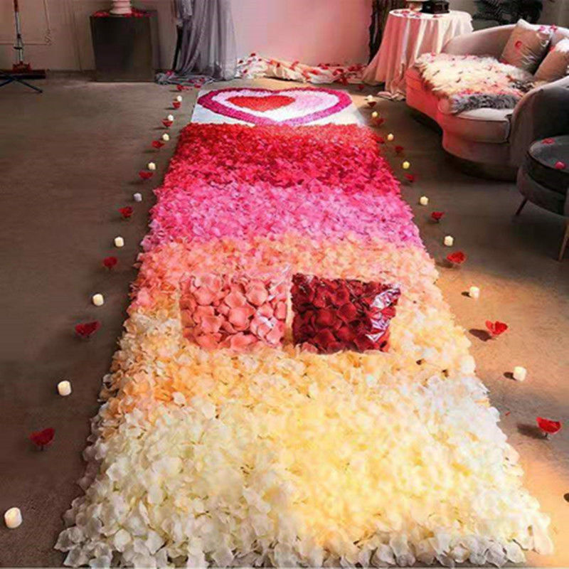 Simulation of rose petals