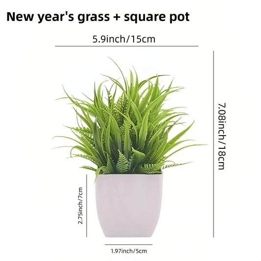 Simulation of small potted plants