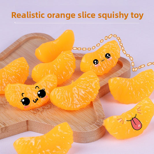 Simulation Orange Squeeze Stress Relief Toy