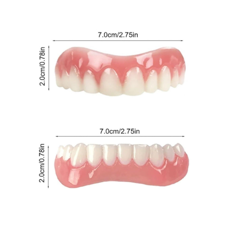 Simulation teeth braces
