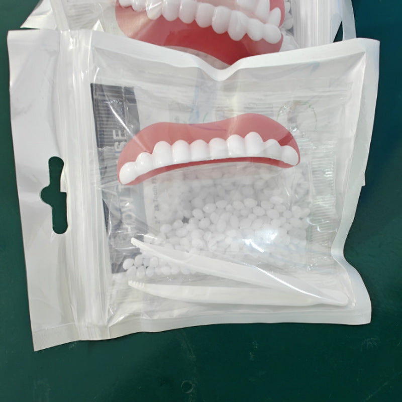 Simulation teeth braces