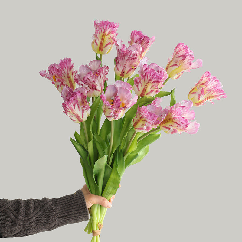 Simulation Tulip Bouquet Artificial Flowers