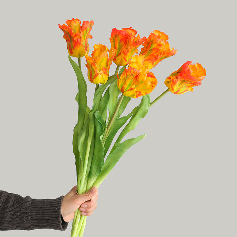 Simulation Tulip Bouquet Artificial Flowers