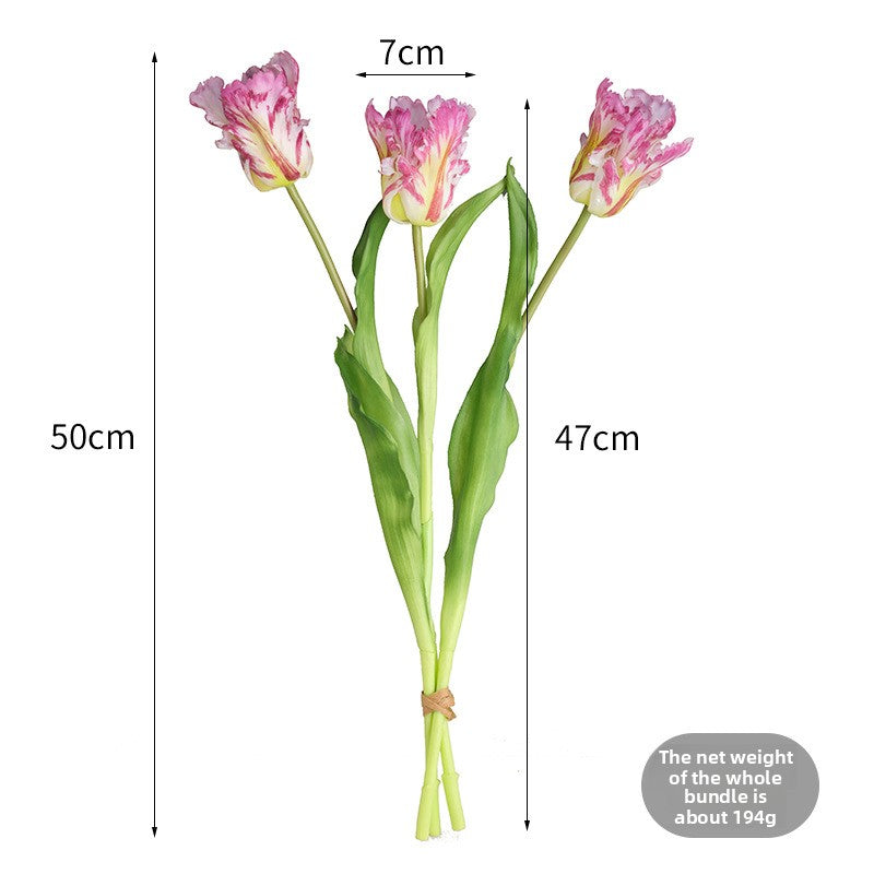 Simulation Tulip Bouquet Artificial Flowers