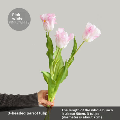 Simulation Tulip Bouquet Artificial Flowers