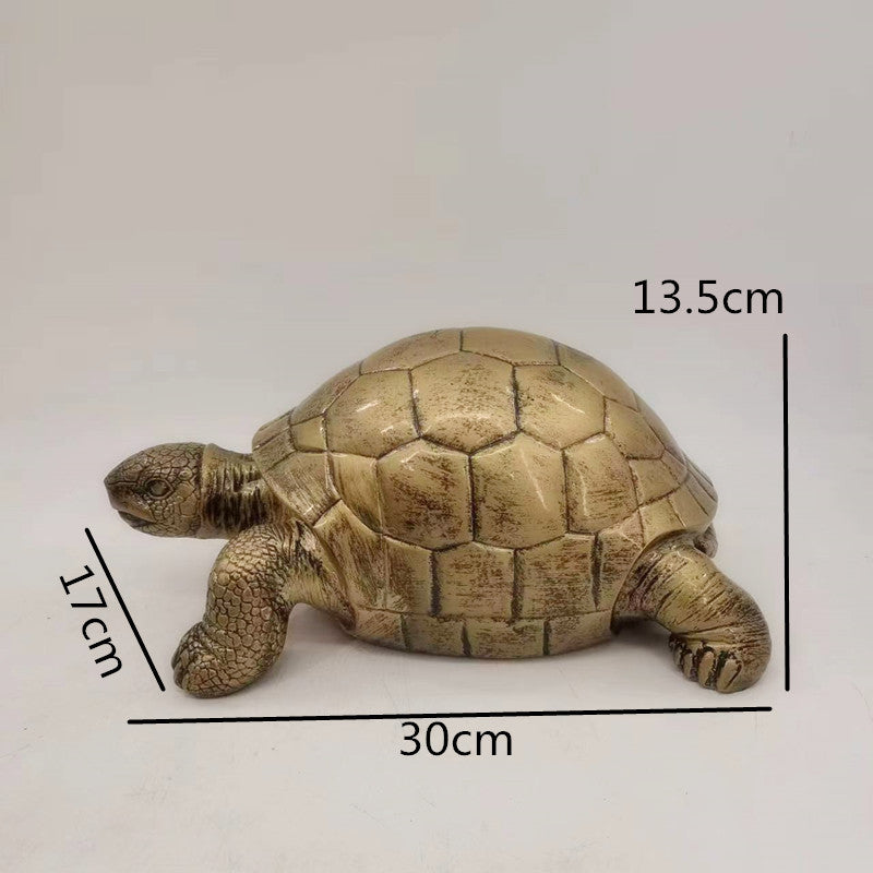 Simulation Turtle Resin Garden Ornament