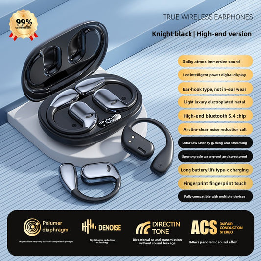 Simultaneous interpretation open Bluetooth headphones