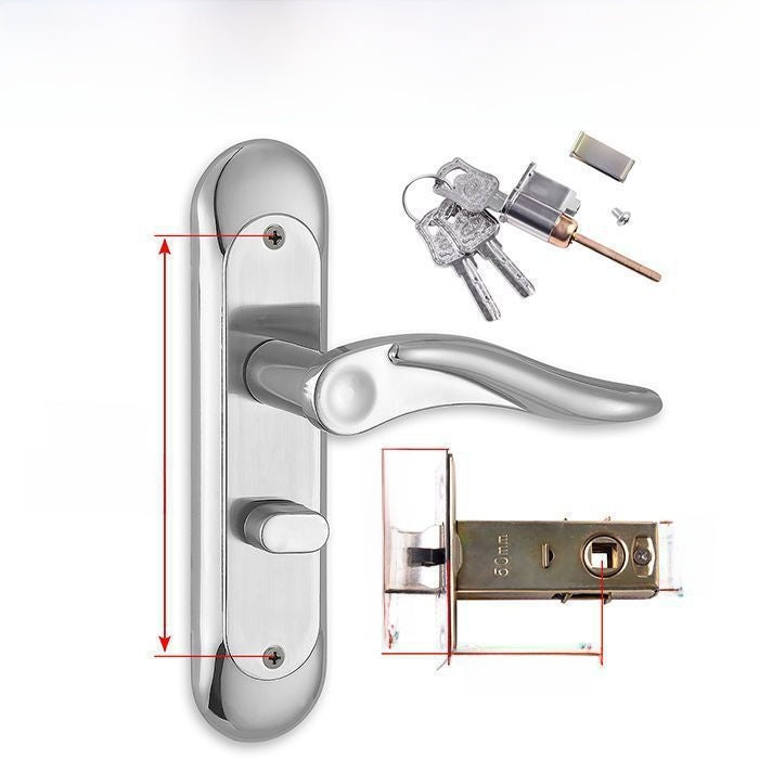 Single-bolt door lock