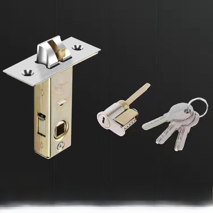 Single-bolt door lock