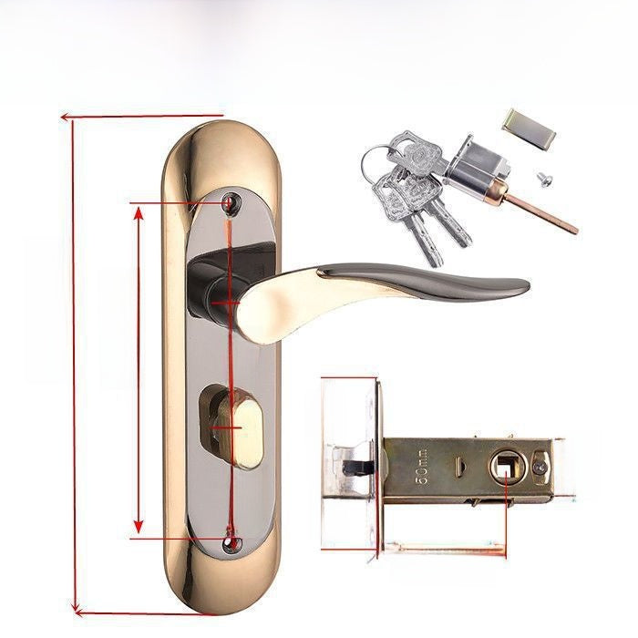 Single-bolt door lock