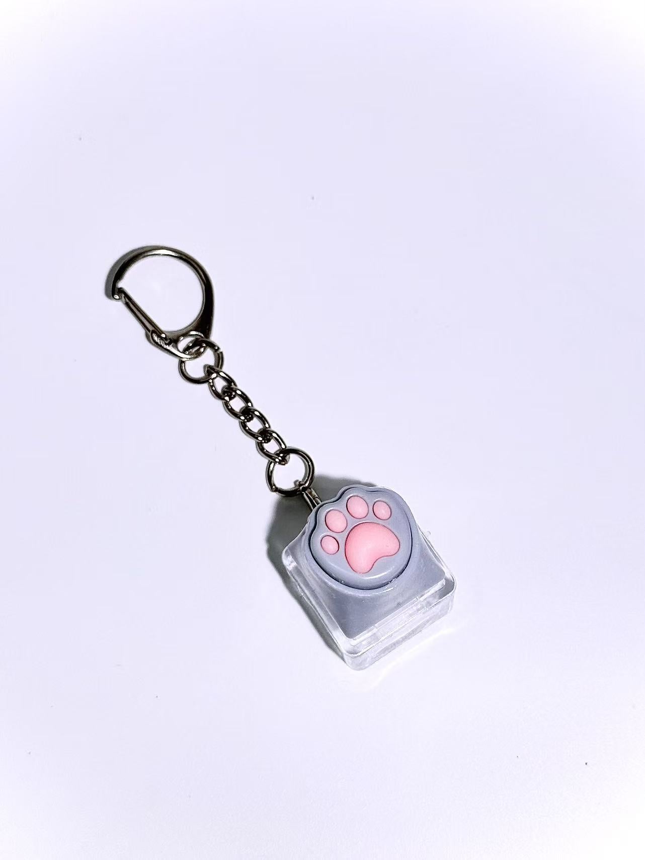 Single-key keycap keychain