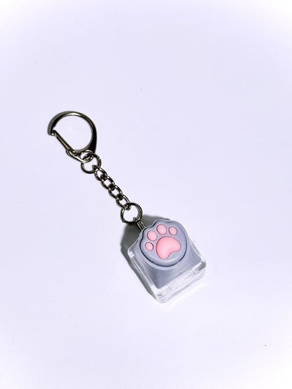 Single-key keycap keychain