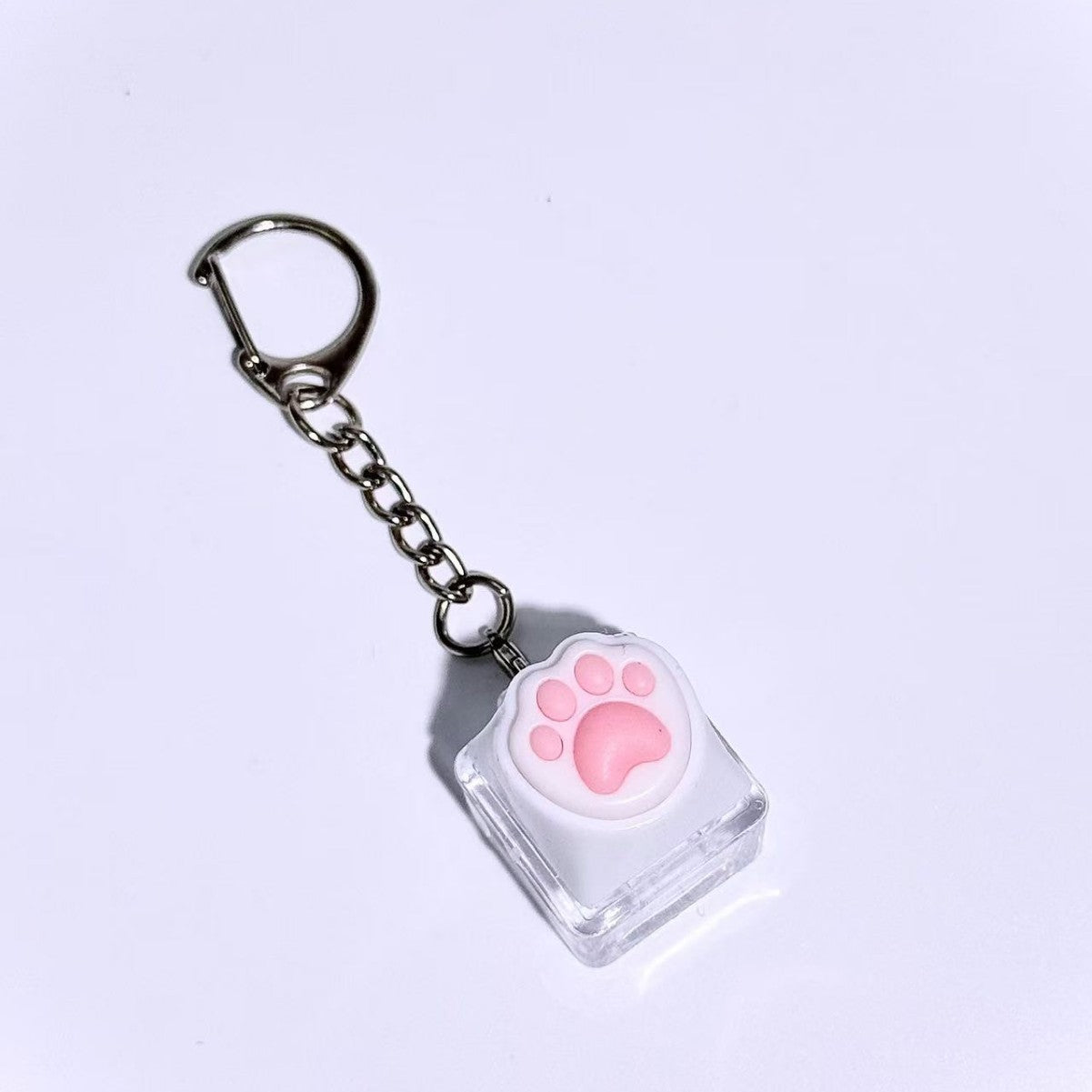 Single-key keycap keychain