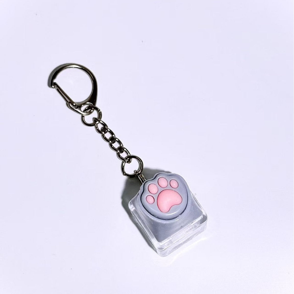 Single-key keycap keychain