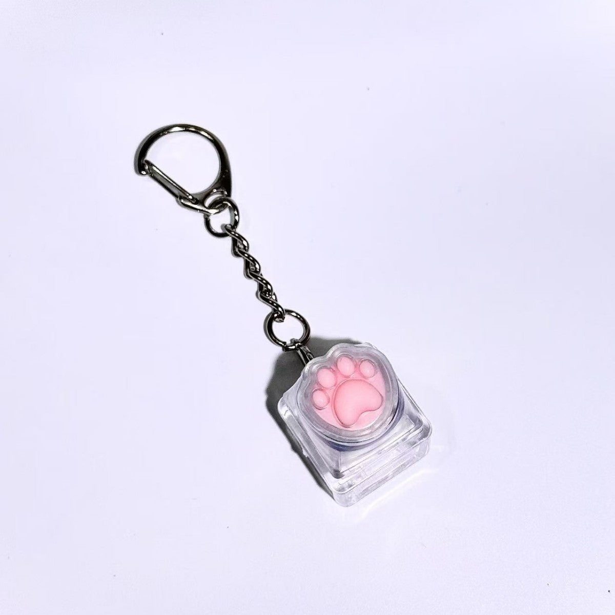 Single-key keycap keychain