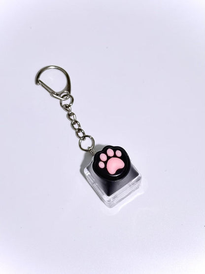 Single-key keycap keychain