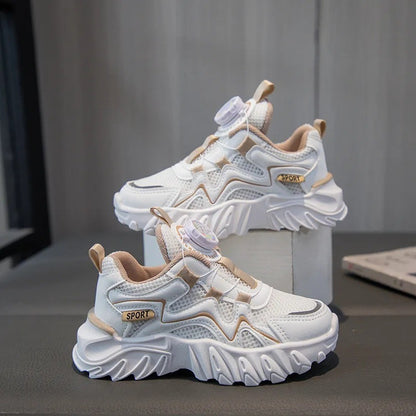 Single-mesh breathable children's shoes