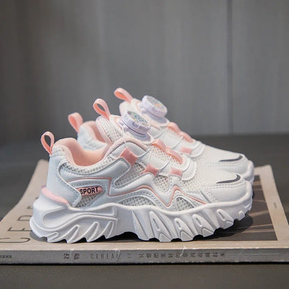 Single-mesh breathable children's shoes