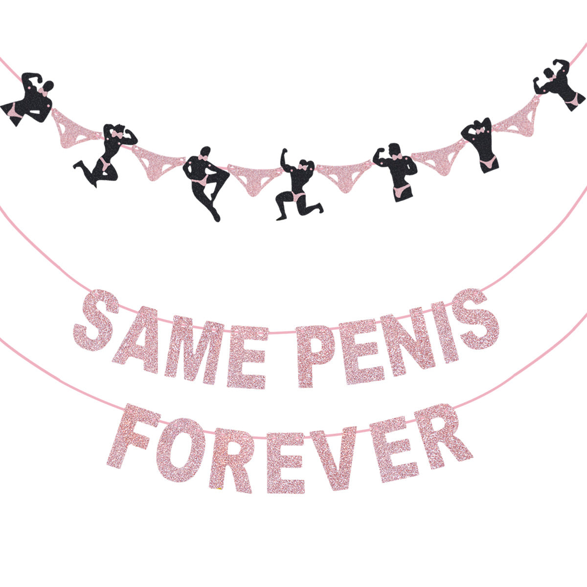 Single Party Sparkle Banner
