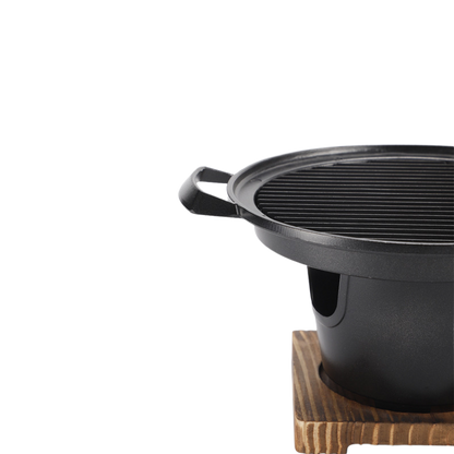 Single-person barbecue grill