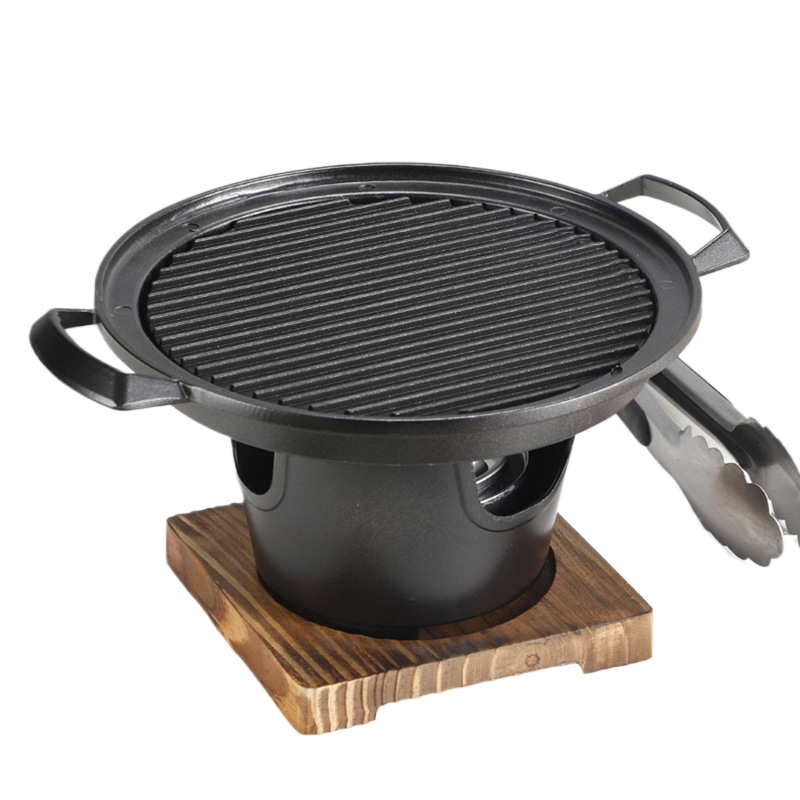Single-person barbecue grill