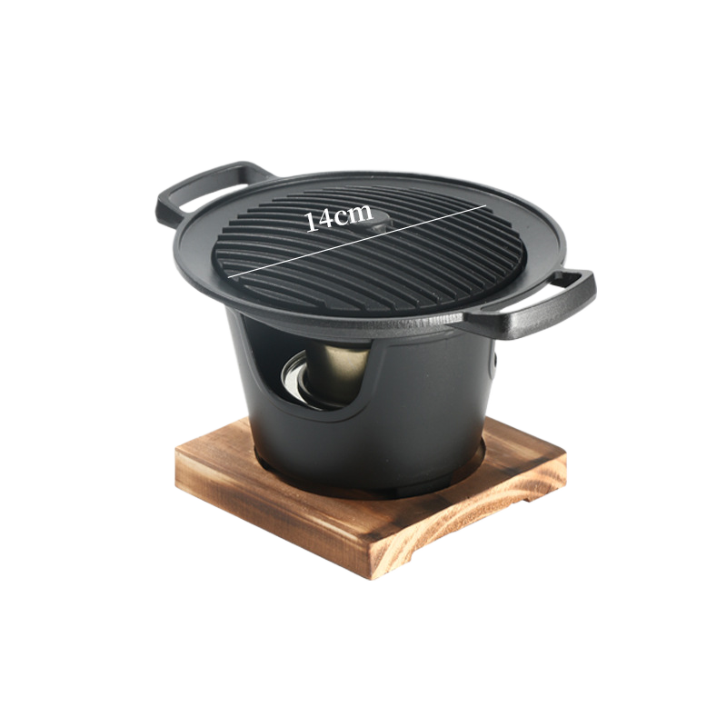 Single-person barbecue grill