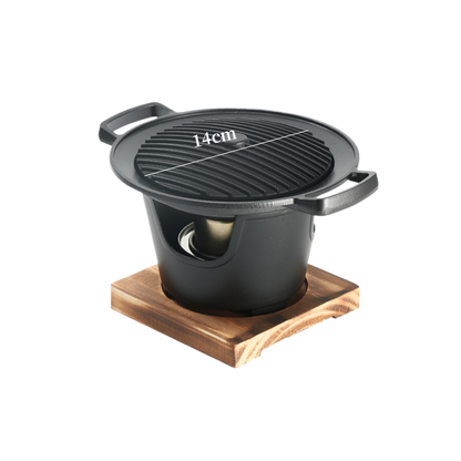 Single-person barbecue grill