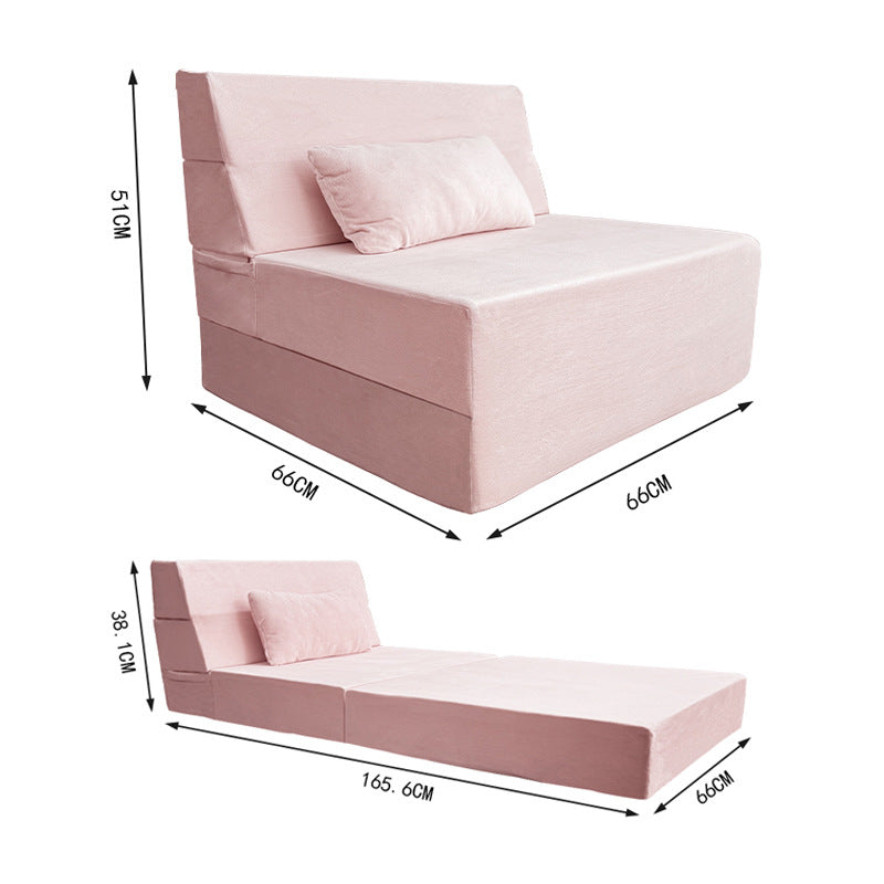 Single-person folding sofa bed