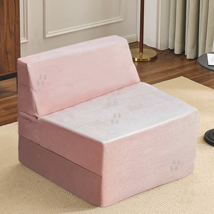 Single-person folding sofa bed