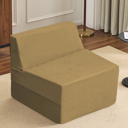 Single-person folding sofa bed