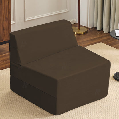 Single-person folding sofa bed