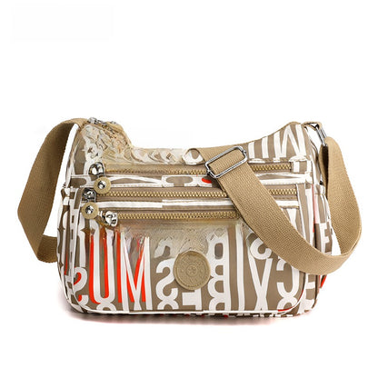 Single shoulder bag, Oxford cloth crossbody bag