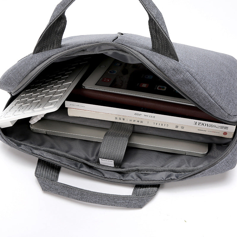 Single-shoulder business handbag