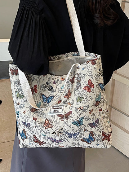 Single-shoulder canvas bag