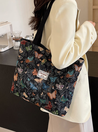 Single-shoulder canvas bag