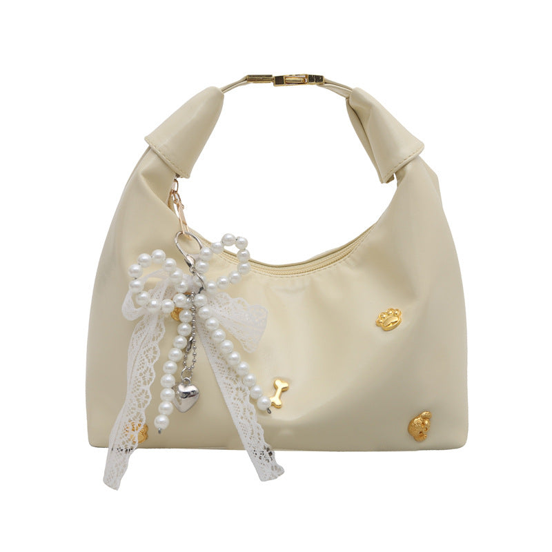 Single-shoulder crossbody bag for oil-skin dumplings