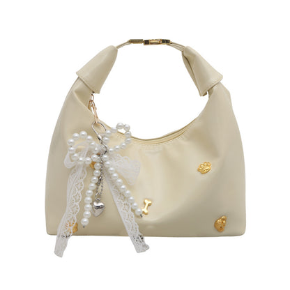 Single-shoulder crossbody bag for oil-skin dumplings