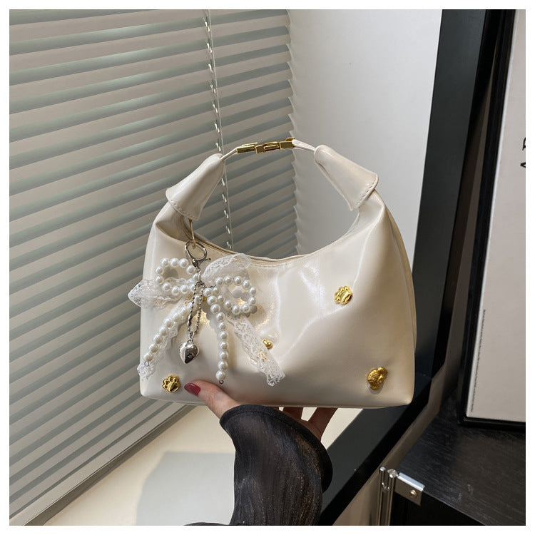 Single-shoulder crossbody bag for oil-skin dumplings