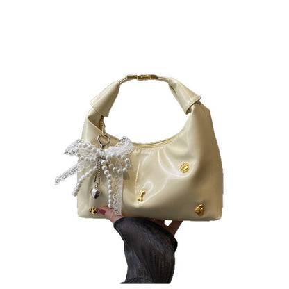 Single-shoulder crossbody bag for oil-skin dumplings