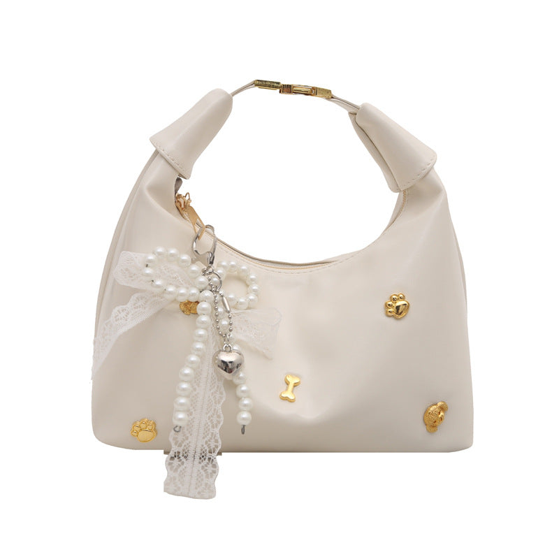 Single-shoulder crossbody bag for oil-skin dumplings