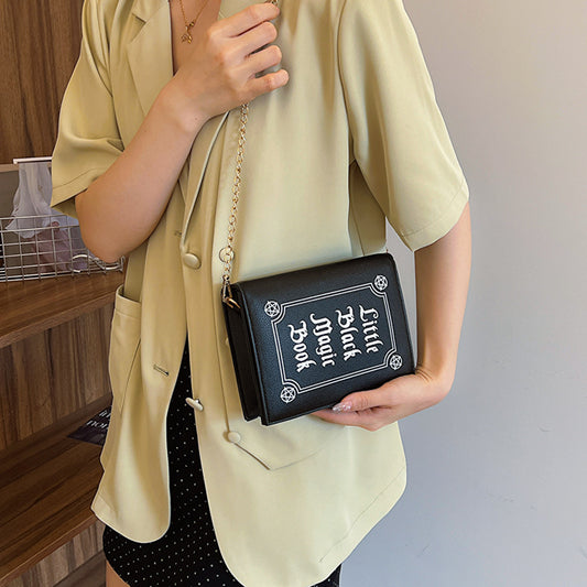 Single Shoulder Crossbody Bag with Chain
