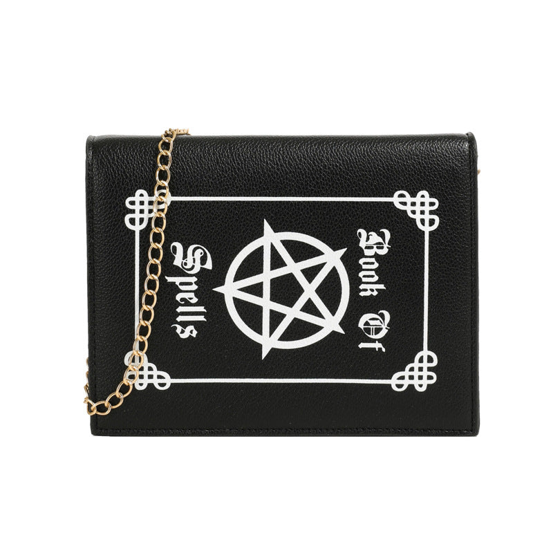 Single Shoulder Crossbody Bag with Chain