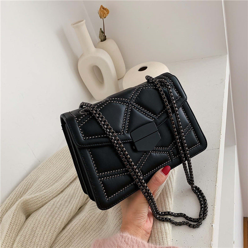 Single-shoulder crossbody chain small bag